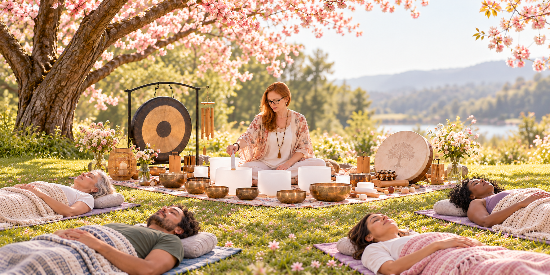 Sound healing group session